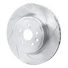 611-75039D Slotted Brake Rotor [Silver], 2015-2021 Lexus/Toyota/Scion, Position: Rear Right - image 2
