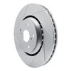 611-75043L Slotted Brake Rotor [Silver], Fits Select Lexus/Toyota/Scion, Position: Front Left - image 2