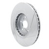 611-75043L Slotted Brake Rotor [Silver], Fits Select Lexus/Toyota/Scion, Position: Front Left - image 4