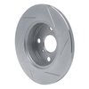 611-76022L Slotted Brake Rotor [Silver], 1984-1988 Multiple Makes/Models, Position: Front Left - image 4
