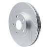 611-76055L Slotted Brake Rotor [Silver], 1999-2007 Lexus/Toyota/Scion, Position: Front Left - image 2