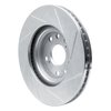 611-76055L Slotted Brake Rotor [Silver], 1999-2007 Lexus/Toyota/Scion, Position: Front Left - image 4