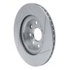 611-76073L Slotted Brake Rotor [Silver], 2000-2005 Lexus/Toyota/Scion, Position: Rear Left - image 4