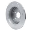 611-76086L Slotted Brake Rotor [Silver], 2009-2015 Lexus/Toyota/Scion, Position: Rear Left - image 4