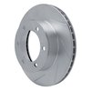 611-76121L Slotted Brake Rotor [Silver], 1995-2004 Lexus/Toyota/Scion, Position: Front Left - image 2