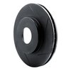 613-03013R Slotted Brake Rotor [Black], 2001-2003 Kia/Hyundai/Genesis, Position: Front Right - image 2
