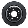 613-03035L Slotted Brake Rotor [Black], 2011-2017 Kia/Hyundai/Genesis, Position: Rear Left - image 1