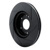 613-03038L Slotted Brake Rotor [Black], Fits Select Kia/Hyundai/Genesis, Position: Front Left - image 4