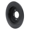 613-03052L Slotted Brake Rotor [Black], 2016-2021 Kia/Hyundai/Genesis, Position: Rear Left - image 4