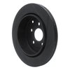 613-11017L Slotted Brake Rotor [Black], 2008-2012 Land Rover, Position: Rear Left - image 4