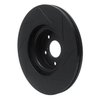 613-13034L Slotted Brake Rotor [Black], Fits Select Multiple Makes/Models, Position: Front Left - image 4