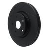 613-13035L Slotted Brake Rotor [Black], 2006-2021 Subaru, Position: Front Left - image 2