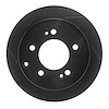 613-21013L Slotted Brake Rotor [Black], 2010-2013 Kia/Hyundai/Genesis, Position: Rear Left - image 1