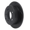 613-21013L Slotted Brake Rotor [Black], 2010-2013 Kia/Hyundai/Genesis, Position: Rear Left - image 2