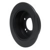 613-21013L Slotted Brake Rotor [Black], 2010-2013 Kia/Hyundai/Genesis, Position: Rear Left - image 4