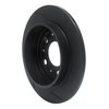 613-27014L Slotted Brake Rotor [Black], 1988-1994 Volvo, Position: Rear Left - image 4