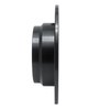 613-27017L Slotted Brake Rotor [Black], 1993-1995 Volvo, Position: Rear Left - image 3