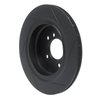 613-31035D Slotted Brake Rotor [Black], 1995-2002 BMW, Position: Rear Right - image 4