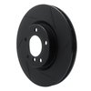 613-31036D Slotted Brake Rotor [Black], 1995-2002 BMW, Position: Left Front - image 2