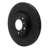 613-31055D Slotted Brake Rotor [Black], 2001-2006 BMW, Position: Right Front - image 2