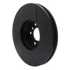 613-31099D Slotted Brake Rotor [Black], 2010-2018 BMW, Position: Left Front - image 4
