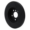 613-32015L Slotted Brake Rotor [Black], 2014-2021 Mini, Position: Front Left - image 4