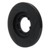 613-37007L Slotted Brake Rotor [Black], 1986-2006 Multiple Makes/Models, Position: Front Left - image 4