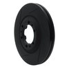 613-37008L Slotted Brake Rotor [Black], 1992-2002 Multiple Makes/Models, Position: Front Left - image 2