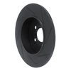 613-39016L Slotted Brake Rotor [Black], 2005-2021 Mopar, Position: Rear Left - image 4