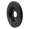 613-40107L Slotted Brake Rotor [Black], 2008-2016 Multiple Makes/Models, Position: Front Left - image 4