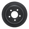 613-42023L Slotted Brake Rotor [Black], 1993-1998 Mopar, Position: Rear Left - image 1