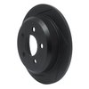613-42023L Slotted Brake Rotor [Black], 1993-1998 Mopar, Position: Rear Left - image 2