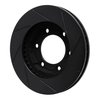 613-42031L Slotted Brake Rotor [Black], 1971-1991 Multiple Makes/Models, Position: Front Left - image 4