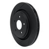613-46021L Slotted Brake Rotor [Black], 2005-2013 GM, Position: Rear Left - image 2