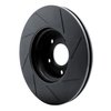 613-46033L Slotted Brake Rotor [Black], Fits Select GM, Position: Front Left - image 4