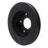 613-47014L Slotted Brake Rotor [Black], 1982-1988 GM, Position: Rear Left - image 4