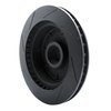613-54098R Slotted Brake Rotor [Black], 1973-1979 Ford/Lincoln/Mercury/Mazda, Position: Front Right - image 4