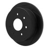613-54151L Slotted Brake Rotor [Black], 1997-2004 Ford/Lincoln/Mercury/Mazda, Position: Rear Left - image 2
