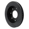 613-54152L Slotted Brake Rotor [Black], 1997-2004 Ford/Lincoln/Mercury/Mazda, Position: Front Left - image 4