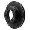 613-54197L Slotted Brake Rotor [Black], 2005-2016 Ford/Lincoln/Mercury/Mazda, Position: Fr Left, Front Left - image 2