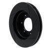 613-54275L Slotted Brake Rotor [Black], 2019-2021 Ford/Lincoln/Mercury/Mazda, Position: Front Left - image 4