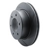 613-54276R Slotted Brake Rotor [Black], 2019-2021 Ford/Lincoln/Mercury/Mazda, Position: Rear Right - image 2