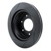 613-54276R Slotted Brake Rotor [Black], 2019-2021 Ford/Lincoln/Mercury/Mazda, Position: Rear Right - image 4