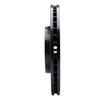 613-59043L Slotted Brake Rotor [Black], 1999-2014 Acura/Honda, Position: Front Left - image 3