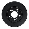613-59049R Slotted Brake Rotor [Black], 2005-2010 Acura/Honda, Position: Front Right - image 1