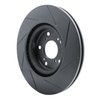 613-59057L Slotted Brake Rotor [Black], 2012-2016 Acura/Honda, Position: Front Left - image 4