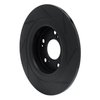 613-59067L Slotted Brake Rotor [Black], 2017-2021 Acura/Honda, Position: Rear Left - image 4