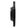 613-63076L Slotted Brake Rotor [Black], 2007-2014 Mercedes-Benz, Position: Rear Left - image 3