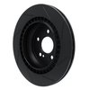 613-63076L Slotted Brake Rotor [Black], 2007-2014 Mercedes-Benz, Position: Rear Left - image 4