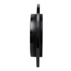 613-67090L Slotted Brake Rotor [Black], 2004-2015 Infiniti/Nissan, Position: Rear Left - image 3